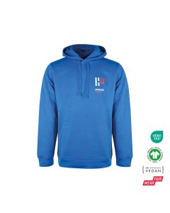Hooded sweater blauw