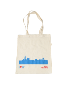 Gerecyclede katoenen tas (Engels logo)